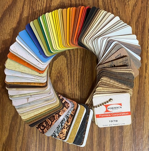 1970s formica swatch - formica, catalog