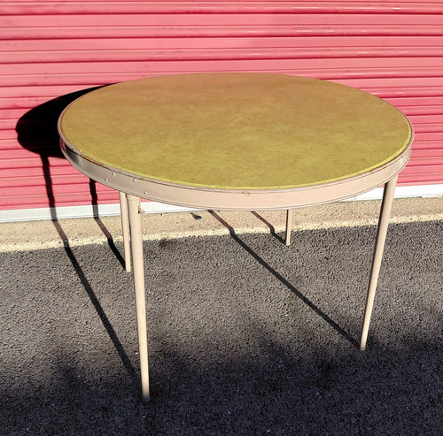 Vint avocado green round - avocado,