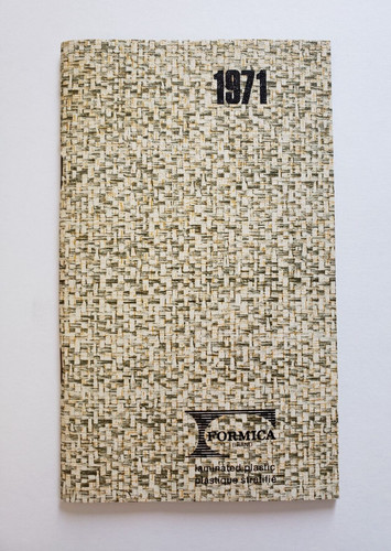 Pocket calendar 1971 formica - 1971,