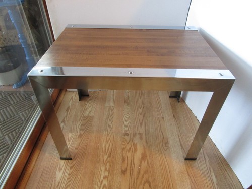 Vintage laminate chromed frame - vintage,