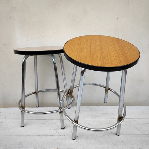 Sgabello vintage formica - sgabello,