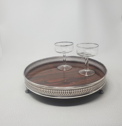 Vintage sheffield silver round - sheffield,