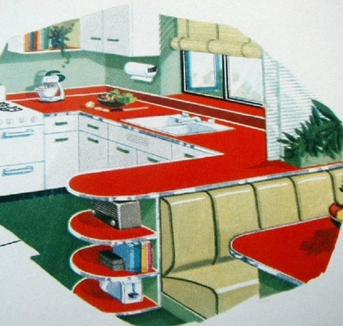 Vtg 1951 formica brochure - 1951,