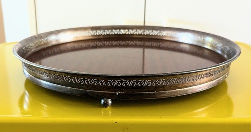 Vtg formica silver - silver, plated