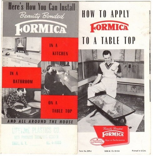 How apply formica a - to,